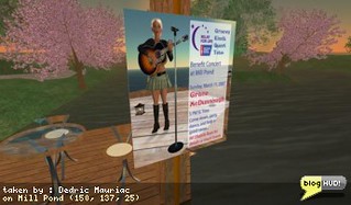 Benefit Concert at Mill Pond with Grace McDunnough - March ...